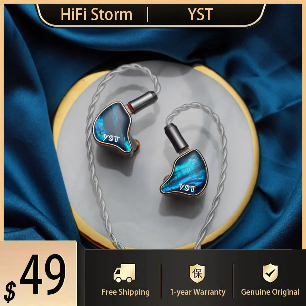 HiFi Storm HiFi Earphone Lucky Bag New Genuine Product Gifts For Fans  Include ARISYN HUO SHU Headphone YST02 YST03 Earbuds